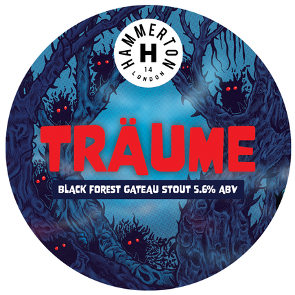 TRAUME - BLACK FOREST GATEAU STOUT 5.6% (30L Sankey)
